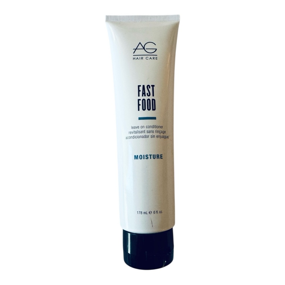 AG Hair Care Fast Food Leave-In Conditioner 6oz Moisture Dry Hair Anti-Frizz New